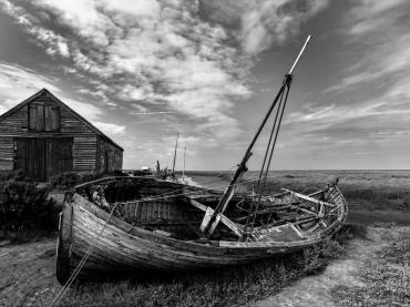 The Boat at Thornham by Gary Holford