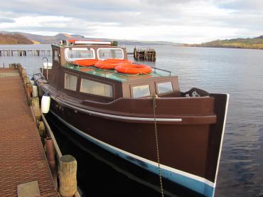 Sampan on Loch Lomond 2024