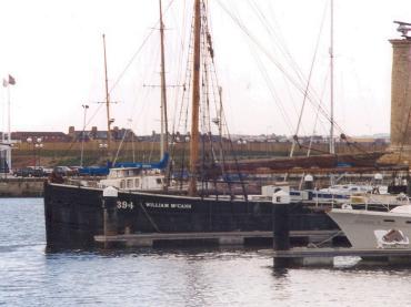 WILLIAM MCCANN - at Hartlepool June 1995. Port bow.