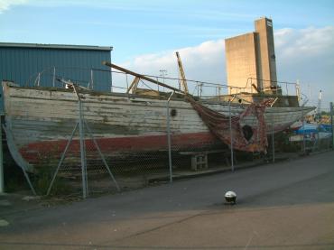 Thordis out the water - port side view