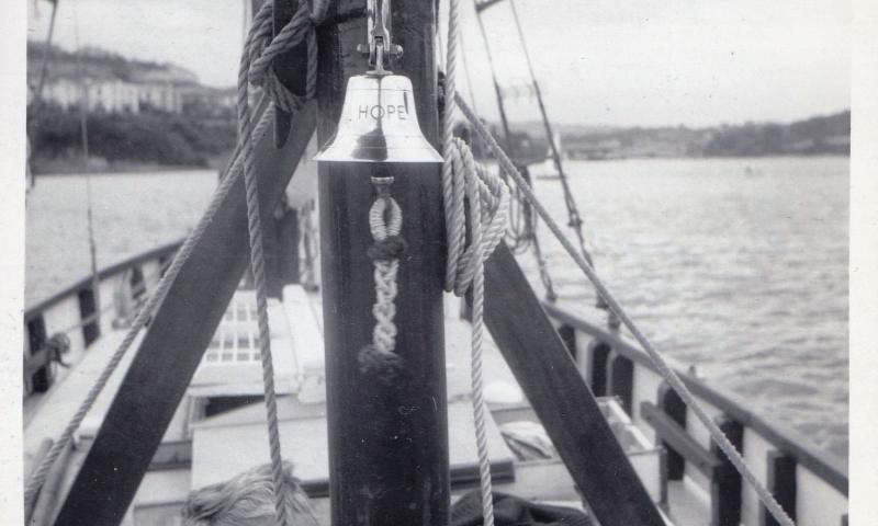 Hope of Porthleven - ship's bell