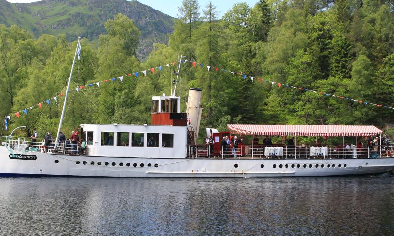 Photo Comp 2018 entry: In Highland Waters - the SS Sir Walter Scott on Loch Katrine in Scotland, by Colin Smith