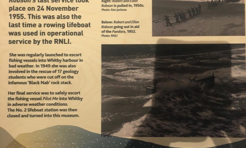 Info on the lifeboat
