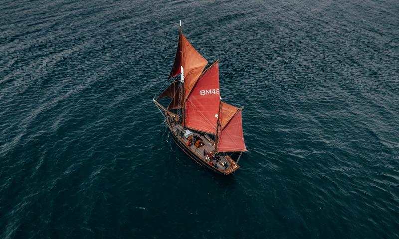 Pilgrim sailing