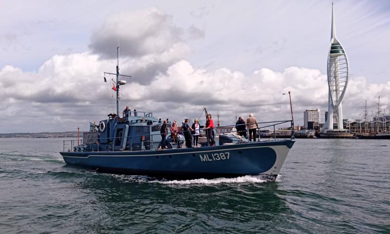 Medusa departs Portsmouth - 2022 Photo Comp entry