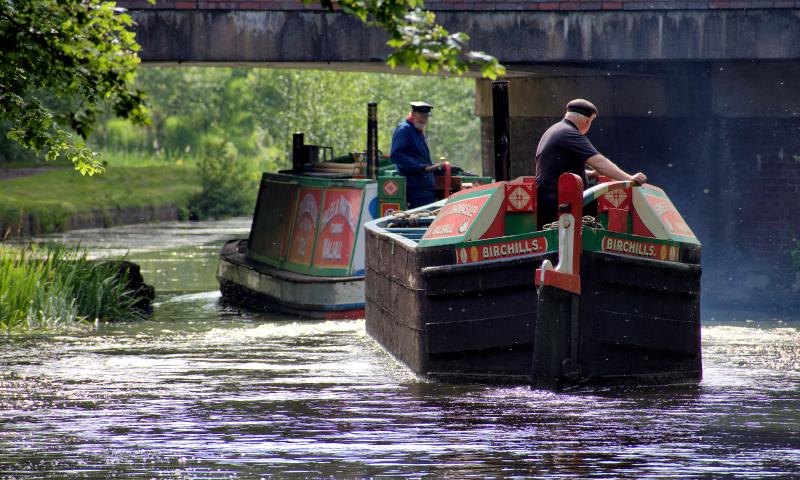 Enterprise No 1 and Birchalls on Birmingham Canal Navigations - 2022 photo Comp entry