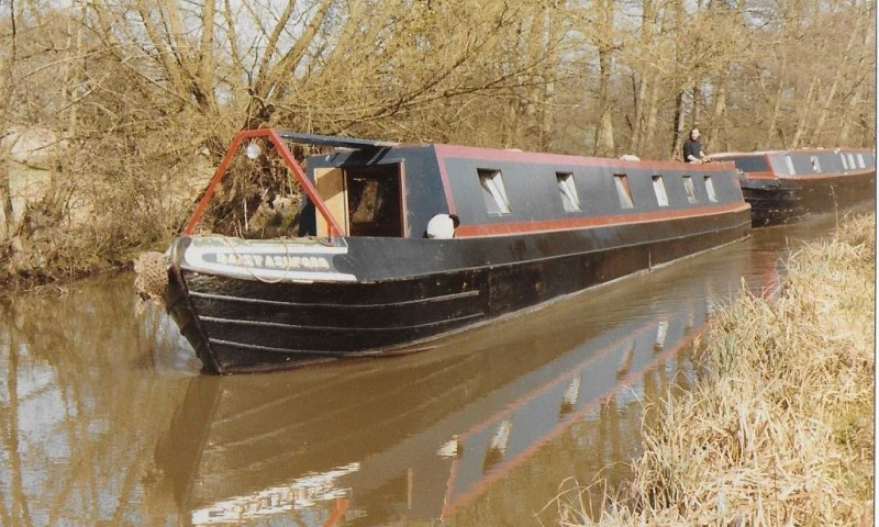 Andromeda No 5 as Daisy Ashford in a canal