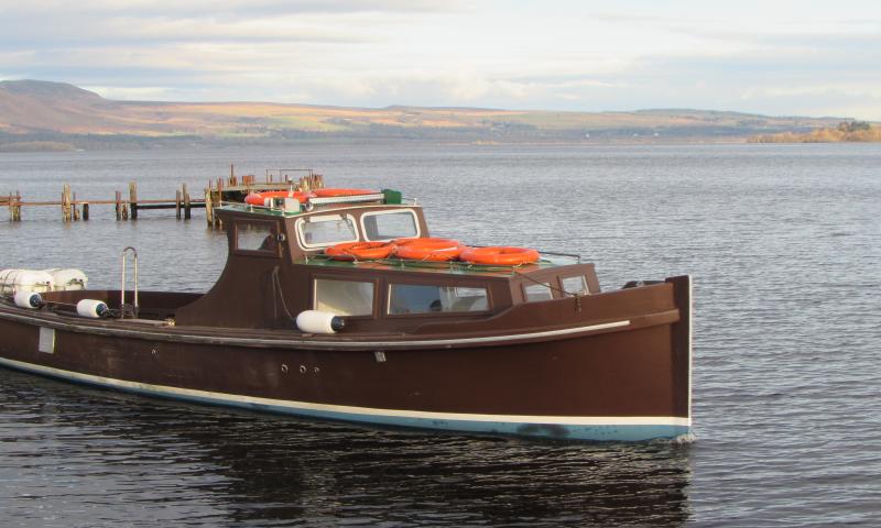 Sampan on Loch Lomond 2024
