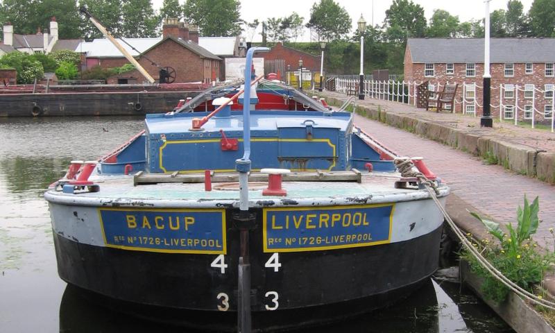 Bacup on display at Ellesmere Port