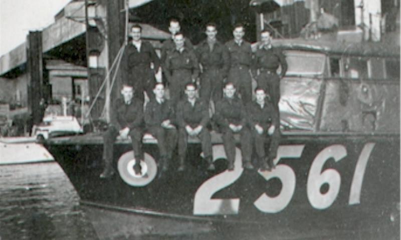 2561 on service during World War II
