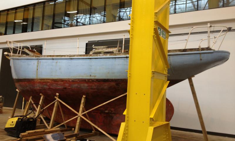 In Boathouse 4 for refit, 2015