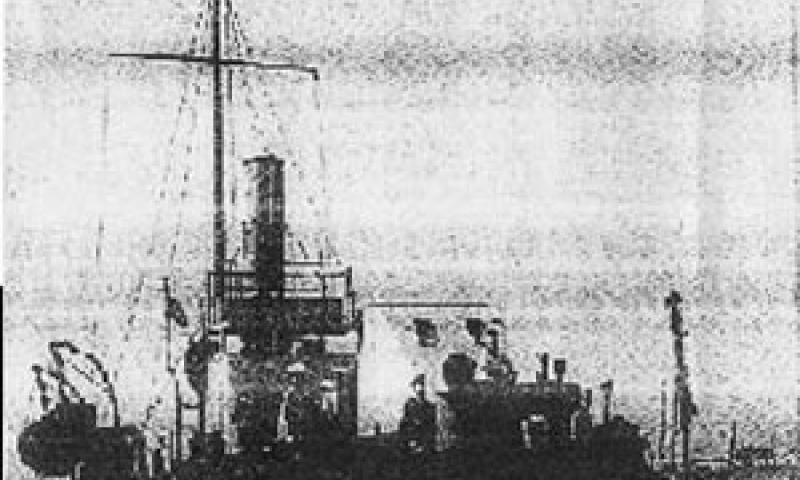 Demon( HMS Handy) at sea