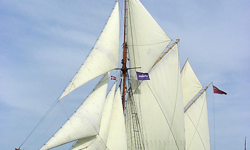 Bessie Ellen - under sail
