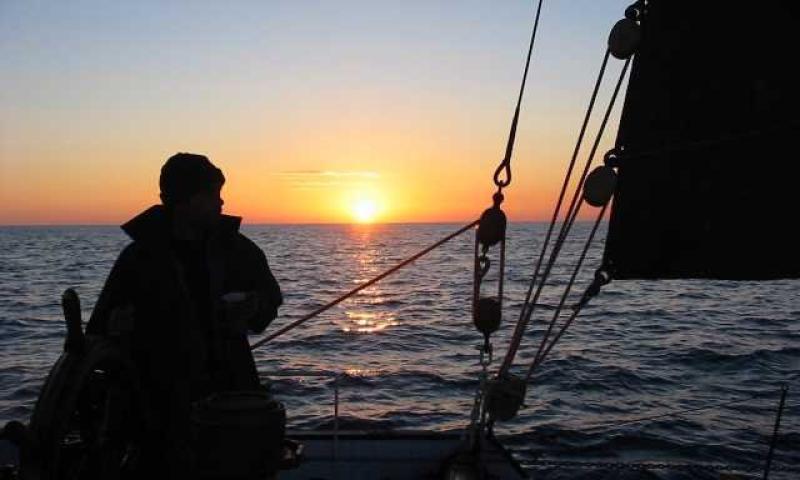 Beric - night view at sea