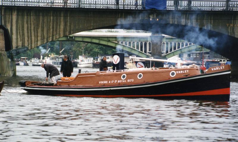 Varlet - on the Thames in Central London, starboard side