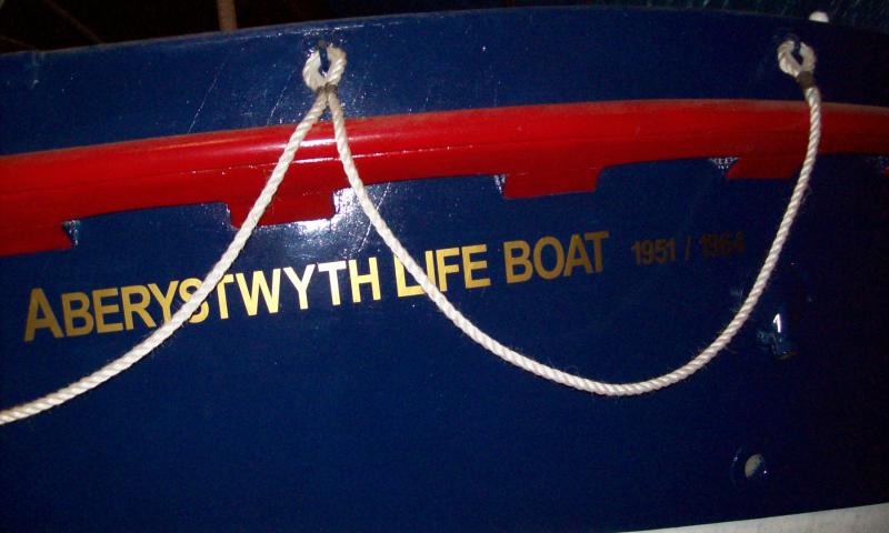 Aguila Wren - original station name 'Aberystwyth Lifeboat' now reapplied