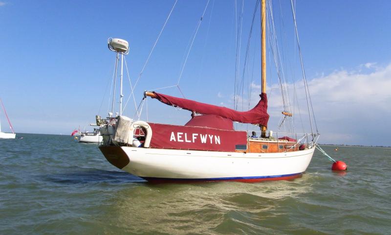 Aelfwyn - repainted, back on the water