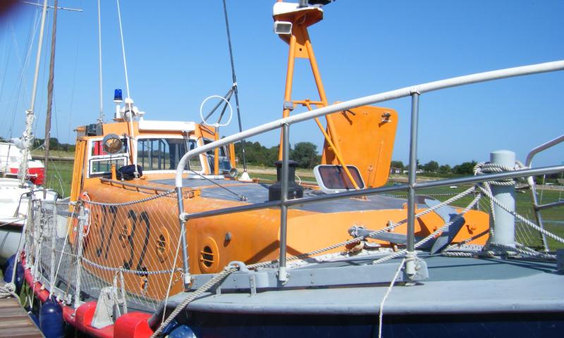 starboard side view