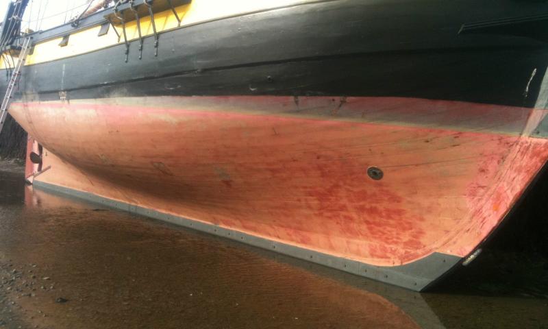 starboard side view