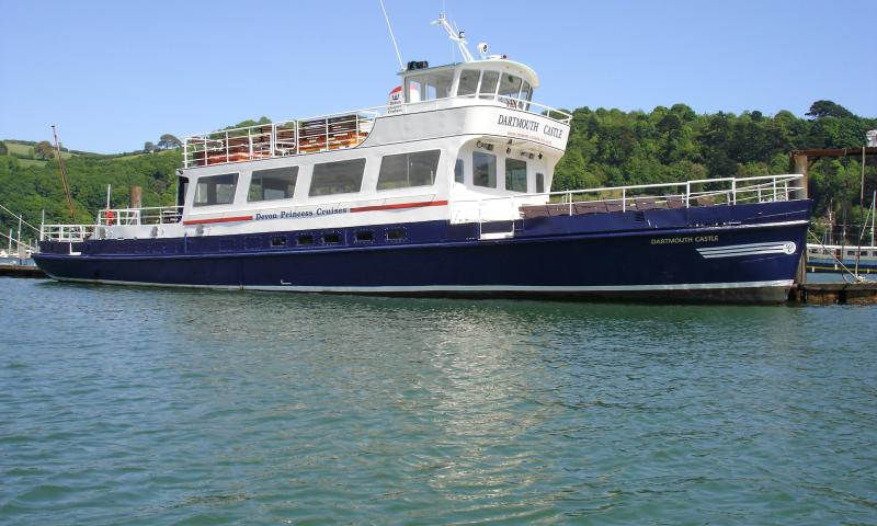 Dartmouth Castle - starboard side