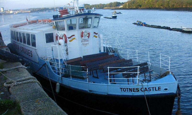 Totnes Castle - starboard bow