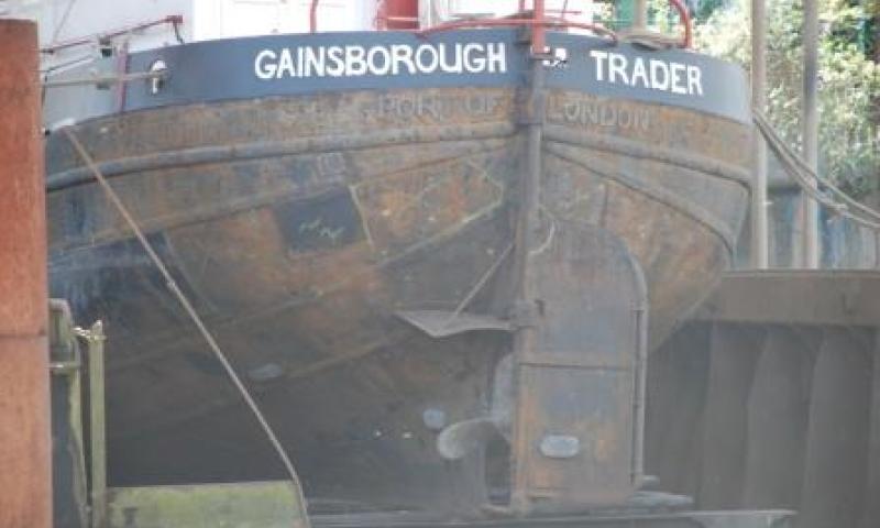 Gainsborough Trader - stern end