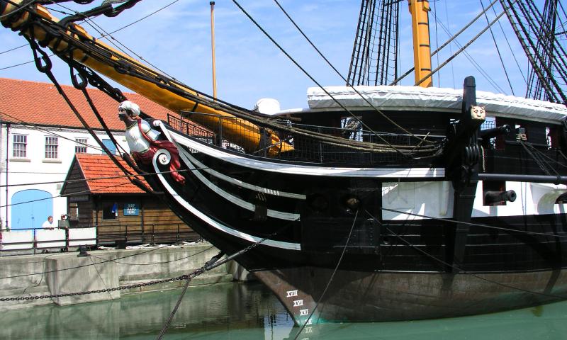 Trincomalee - port bow
