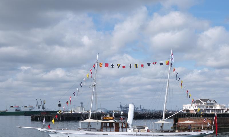 Amazon - at Southampton Maritime Festival