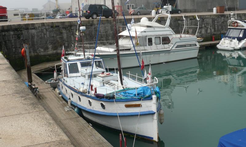 Lamouette in Ramsgate harbour