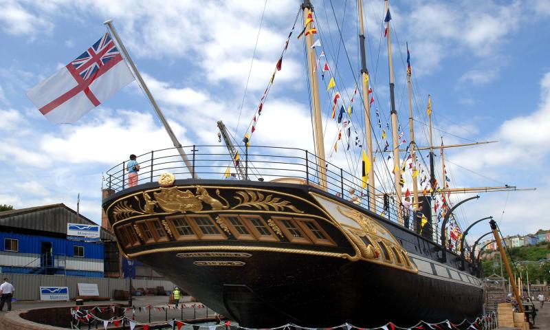ss Great Britain - stern view