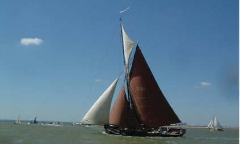 Thistle sailing