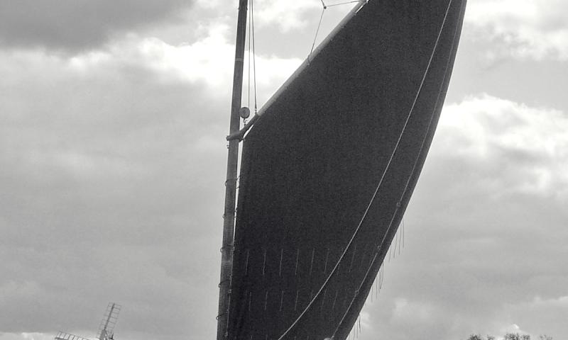 Albion under sail