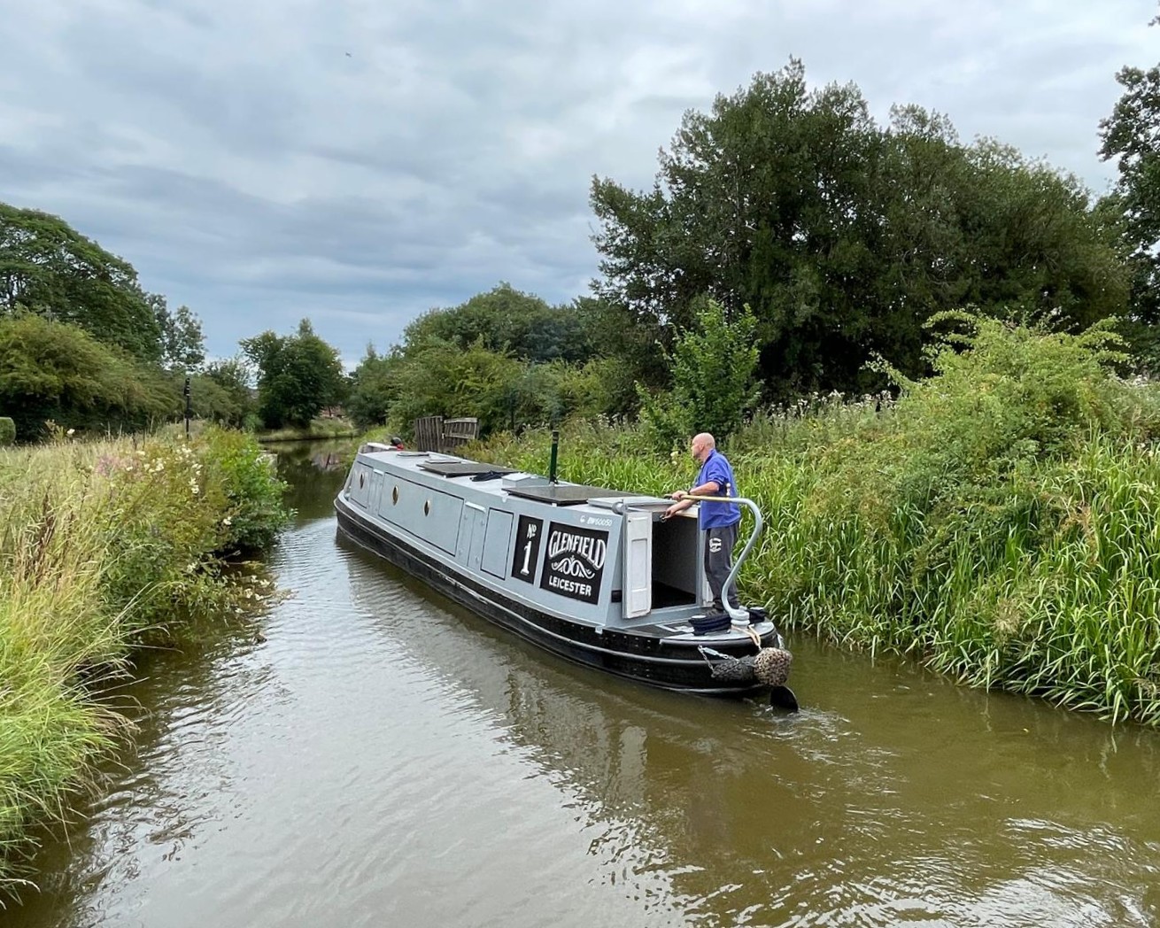 Glenfield in the water, July 2025