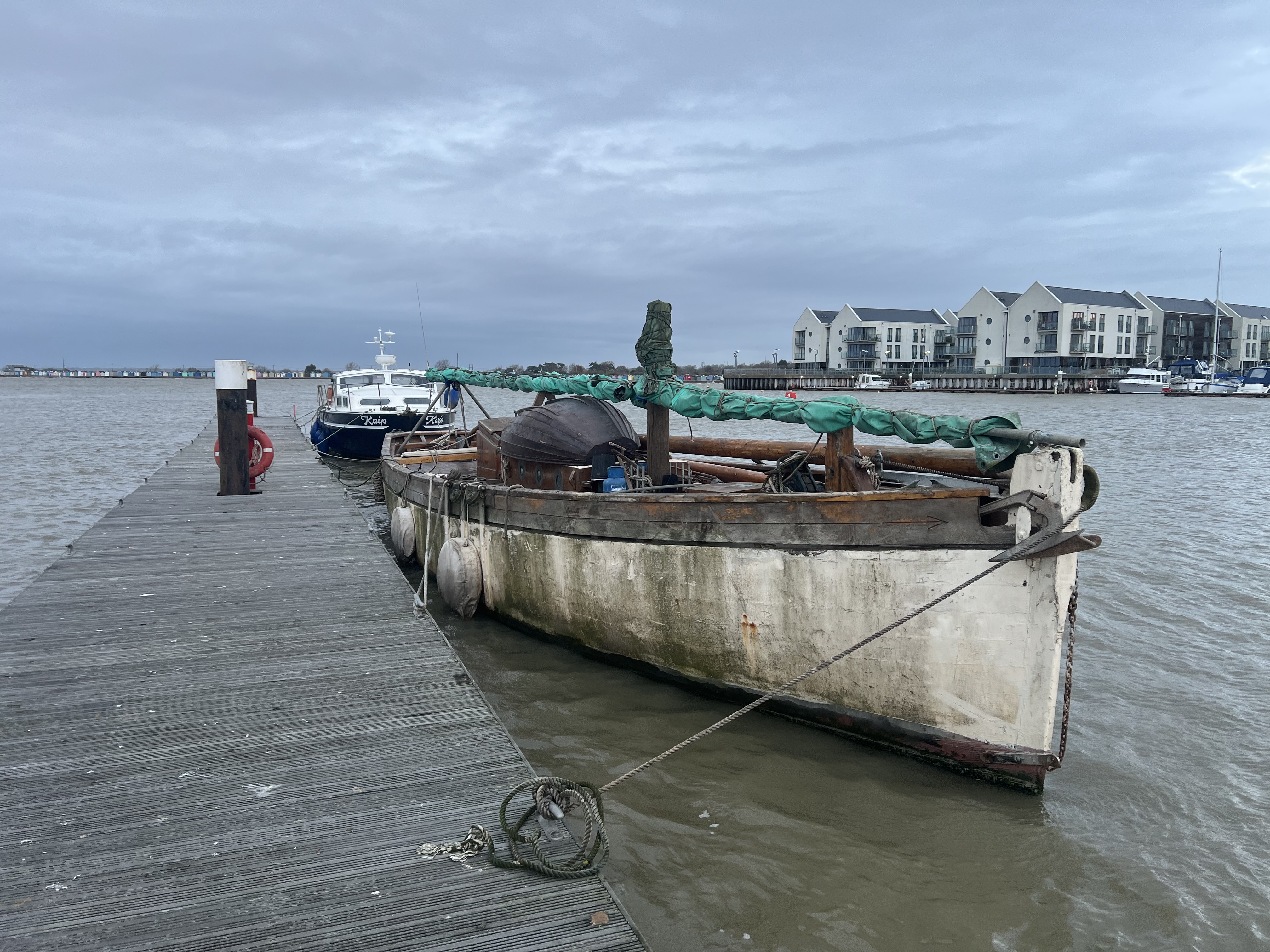 Katrine in mooring, December 2025