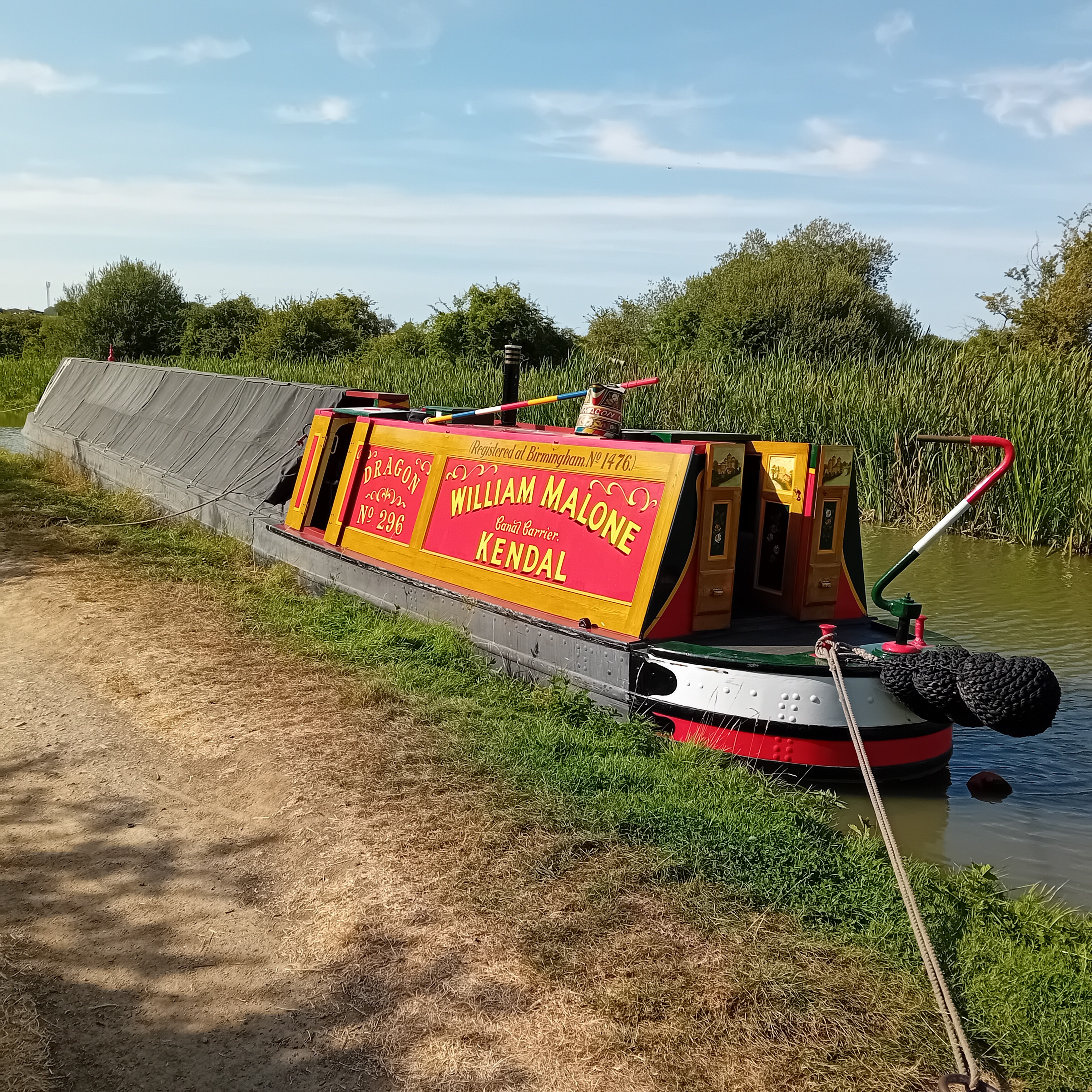 Dragon moored August 2026