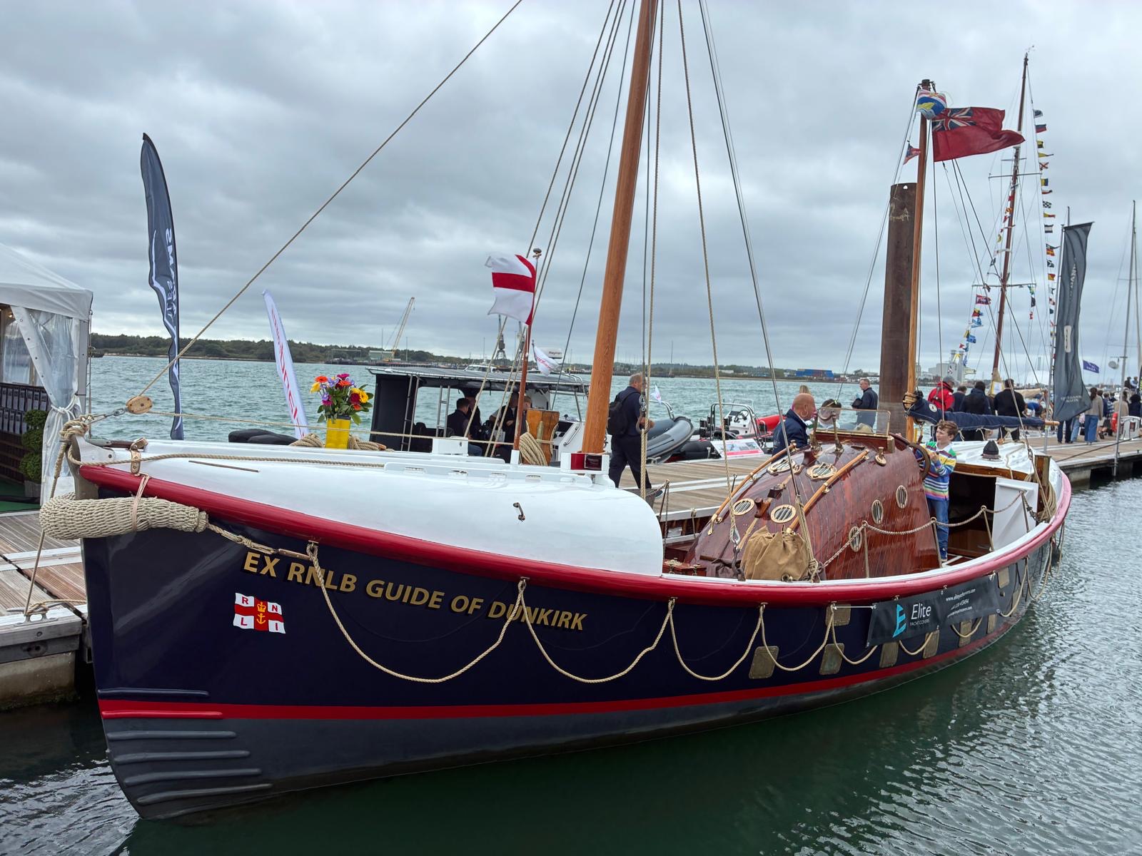 Guide of Dunkirk at Southampton Boat Show 2026