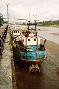 ESTHER COLLEEN - stern from port quarter.