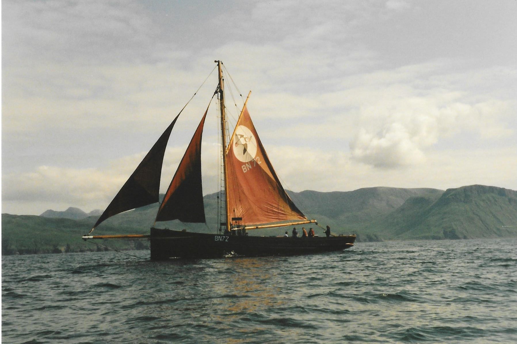 Britannia at sea