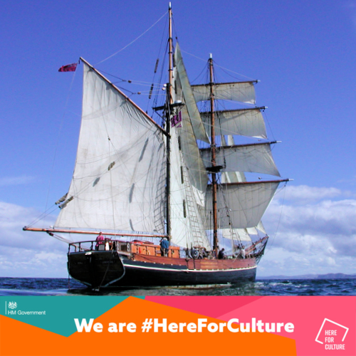 Tall Ship Zebu #HereForCulture (c) Tall Ship Zebu