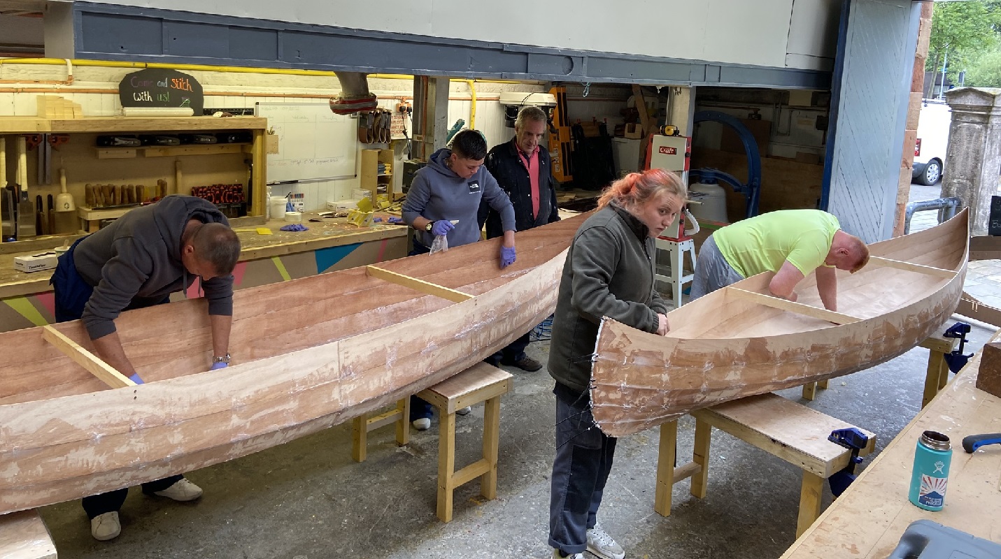 The community boatbuilding programme