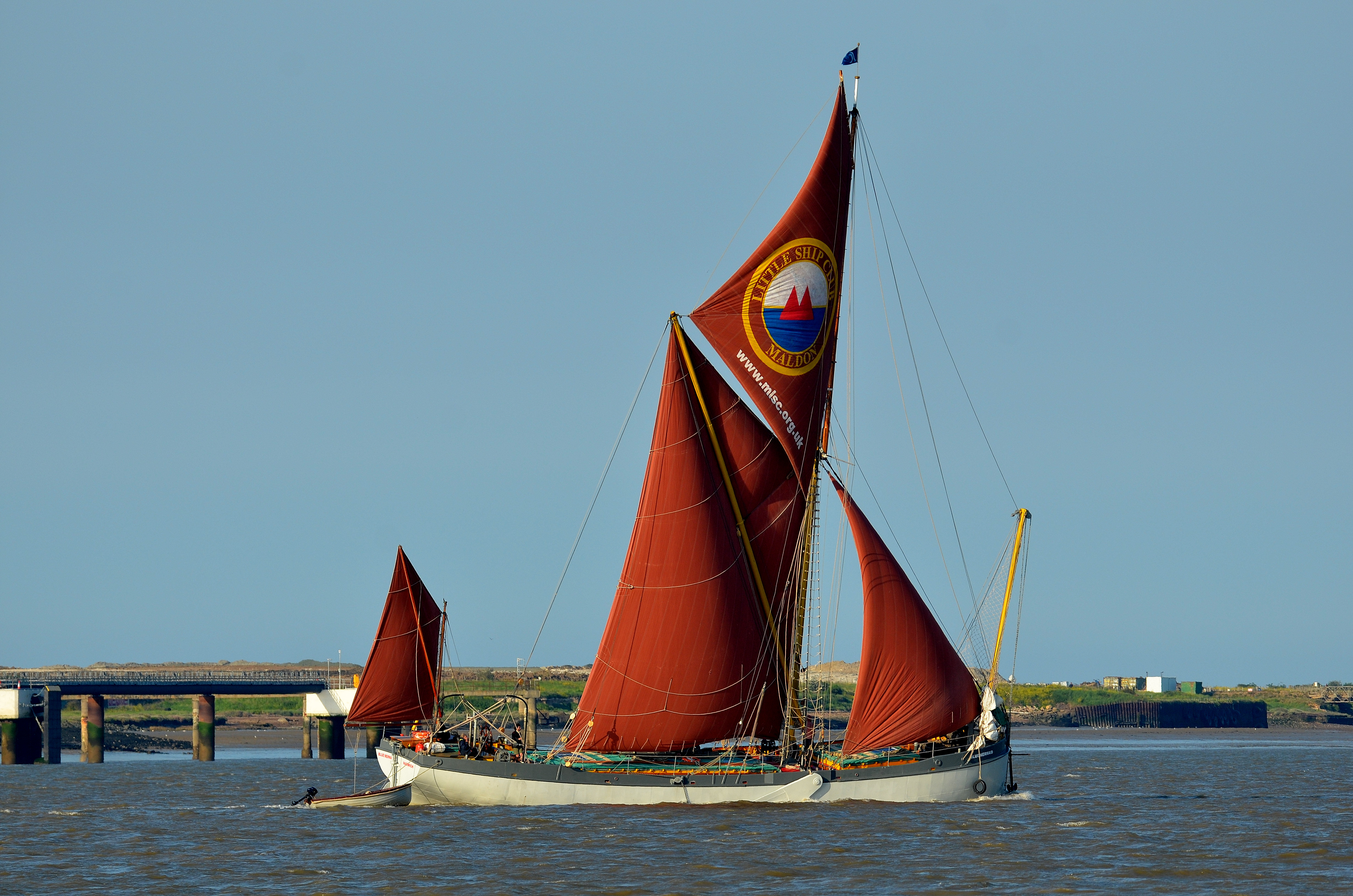 Blue Mermaid on her way home from London. Photo by Jason Arthur