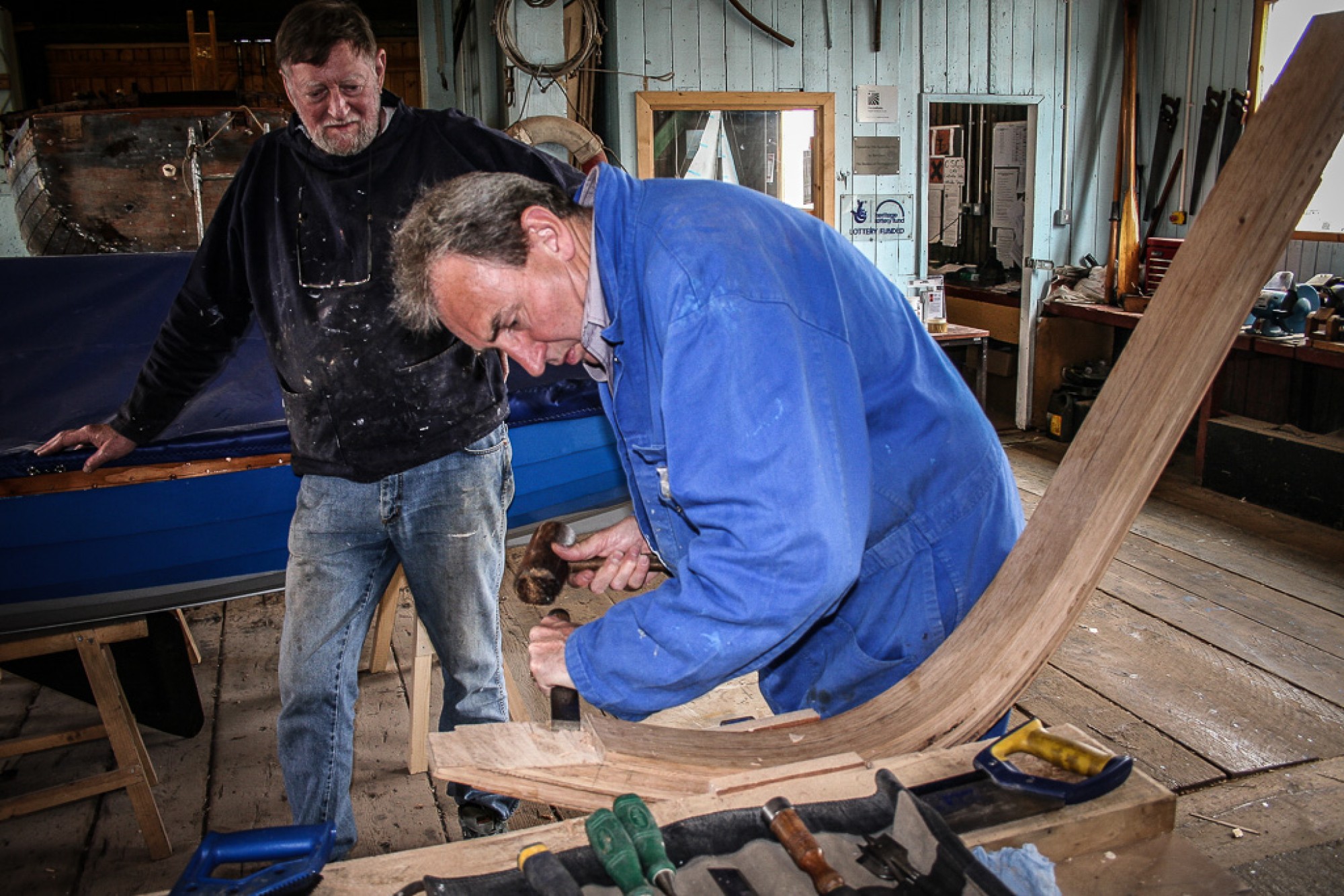 Boat Building at Blyth Tall Ship (c) Blyth Tall Ship