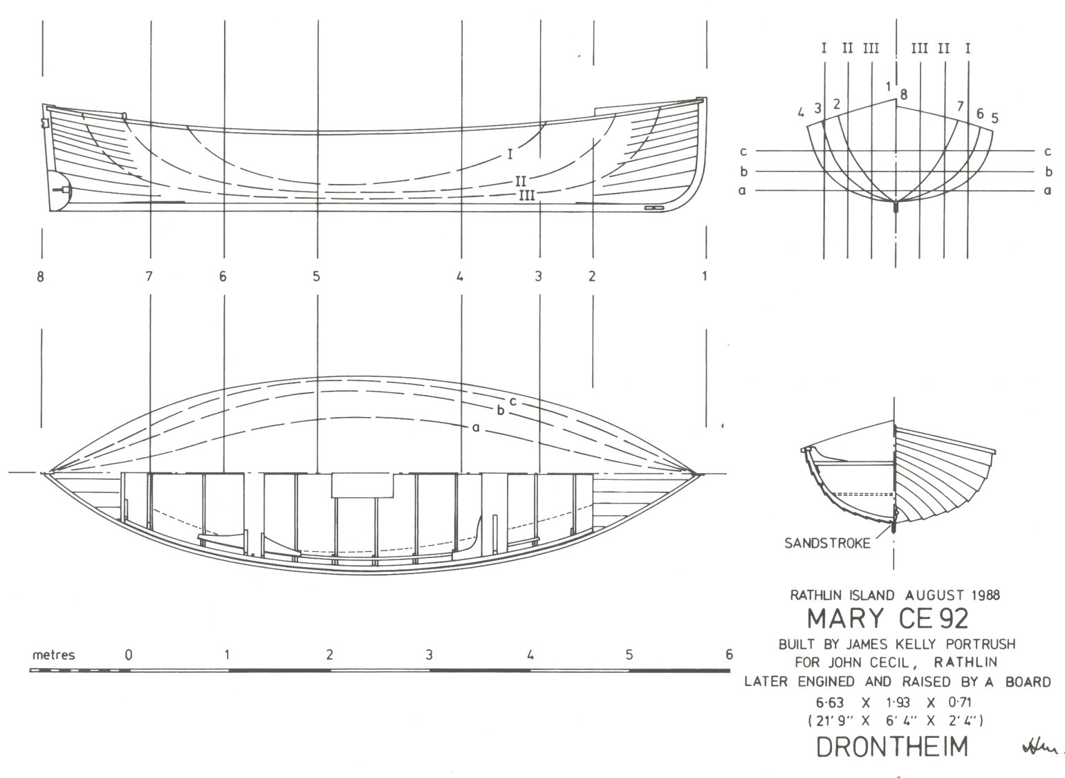 Madill Archive line drawing (c) Ulster Transport Museum