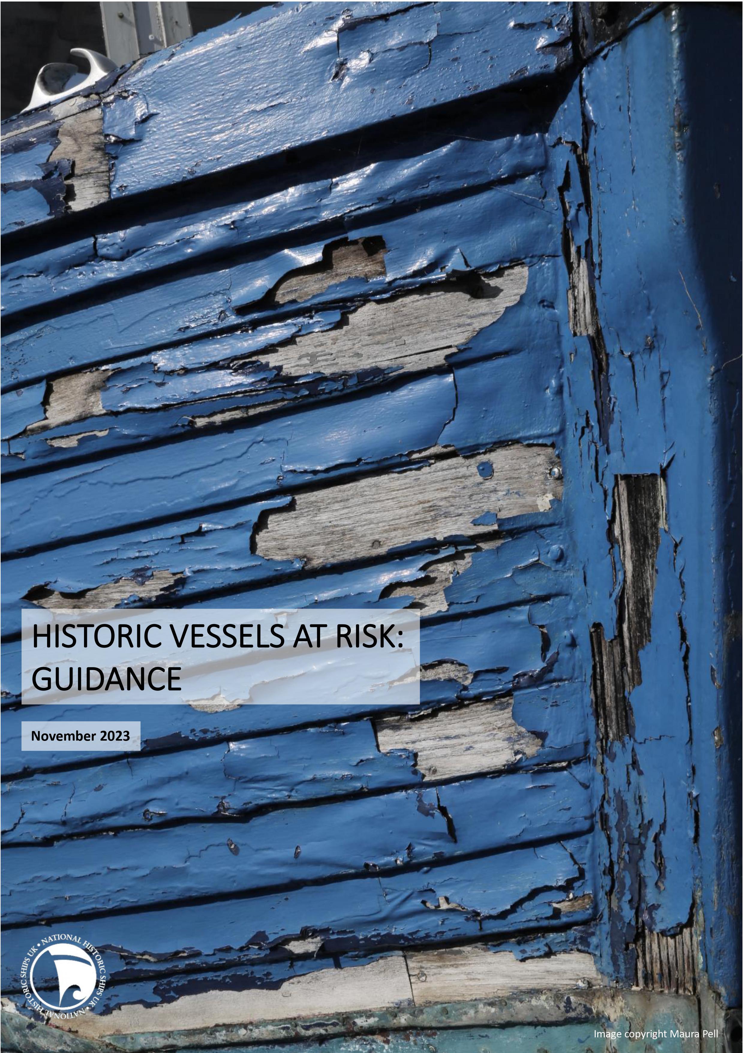 Historic Vessels at Risk Guidance