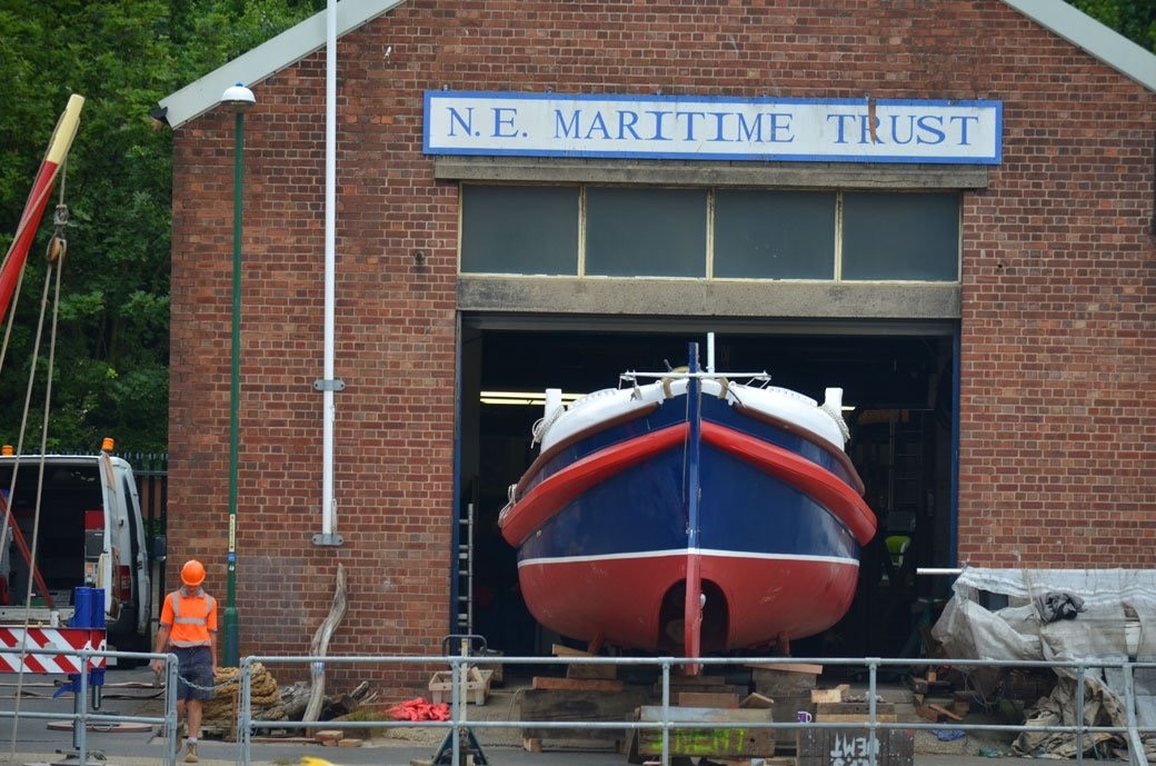 North East Maritime Trust Workshop and Boatshed (c) NEMT
