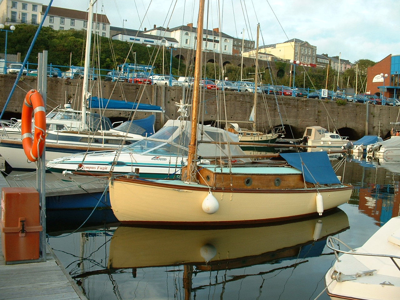 Nanouk - a 3 ton Hillyard gaff cutter built 1932 - re-build