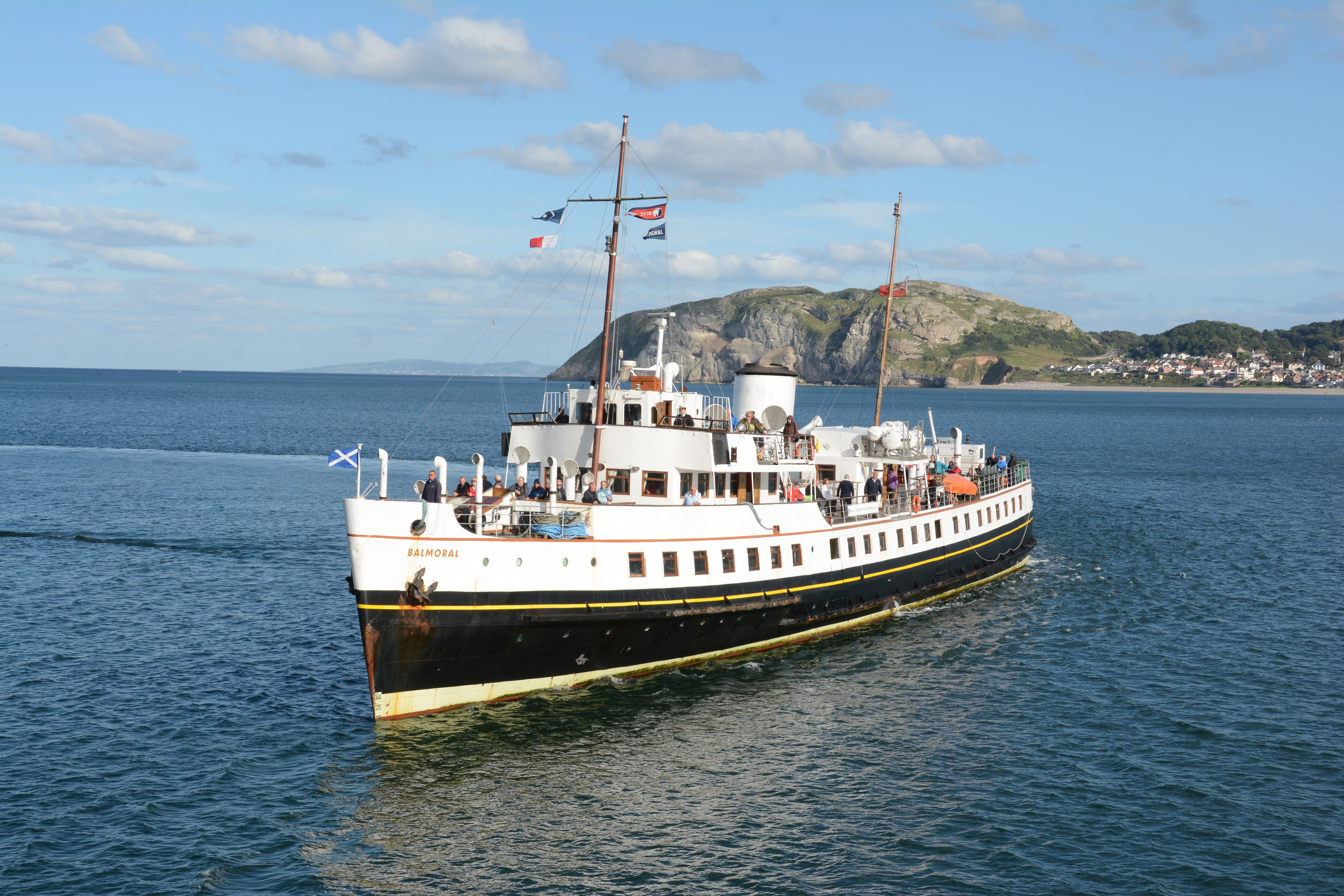 MV Balmoral, David Booth