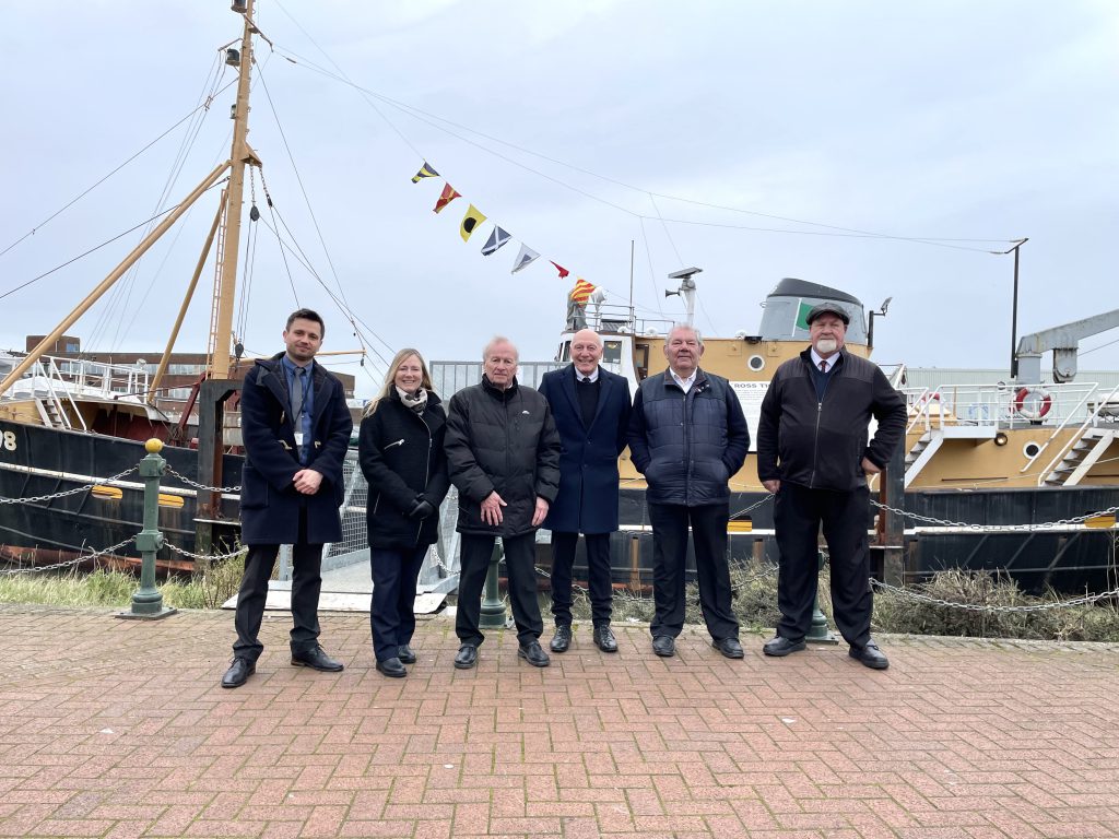 Ross Tiger reopening, Grimsby Fishing Heritage Centre