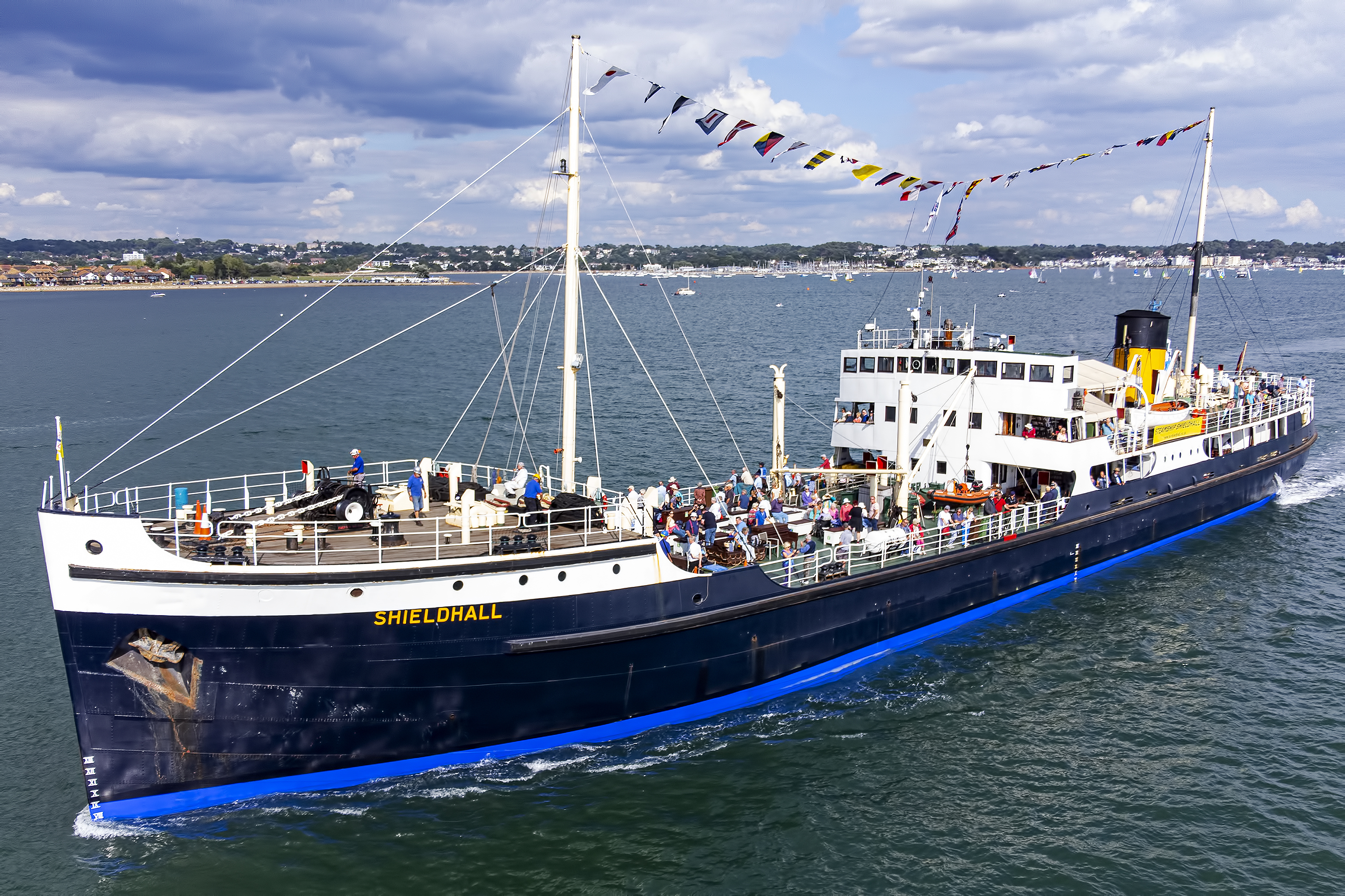 Steamship Shieldhall by Darryl Morrell