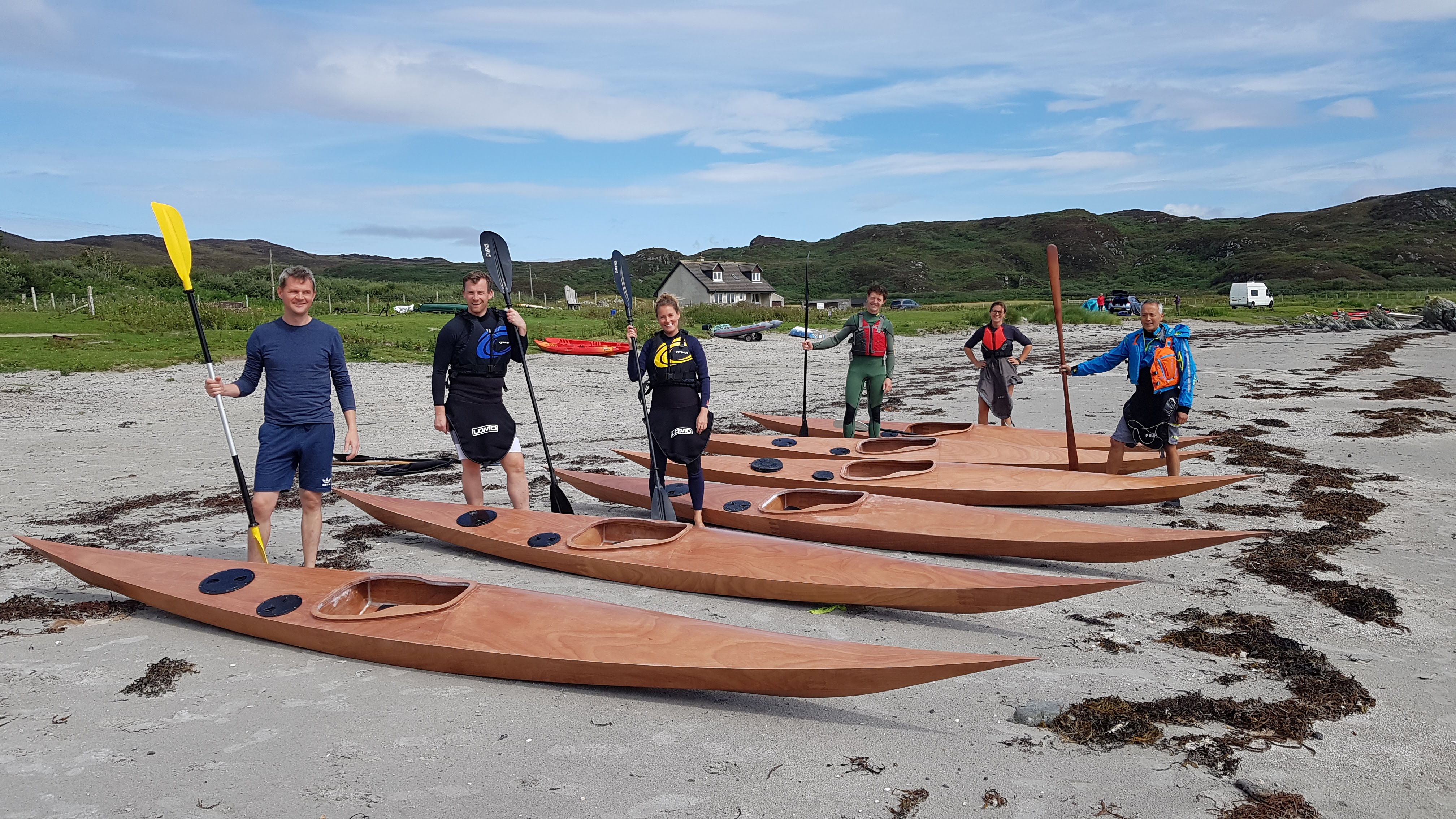 Team Photo 4 - Kayaks (c) Archipelago Folkschool